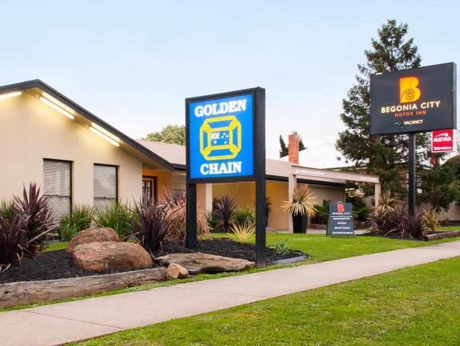 Begonia City Motor Inn Ballarat Luaran gambar